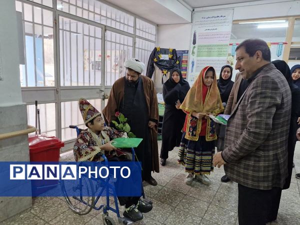 بازدید معاون استاندار و فرماندار مشهد مقدس از دبستان چند معلولیتی کوشا