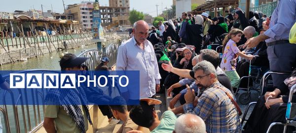 گزارش کوچکترین خبرنگار پانا از حال و هوای کربلای معلا 