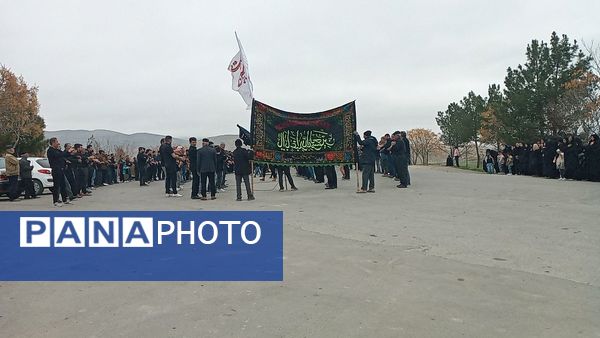 مراسم دسته روی و سینه زنی مردم آشخانه به مناسبت شهادت امام علی (ع)
