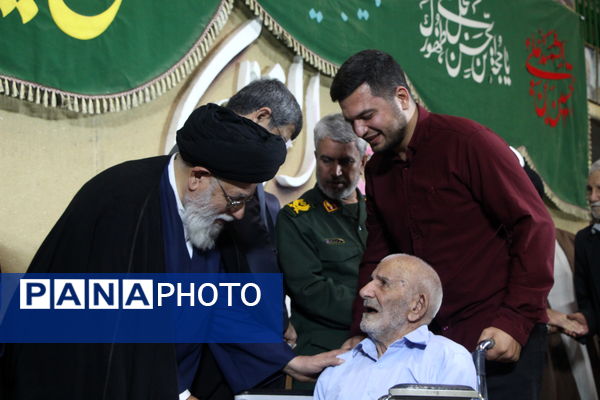 تجلیل از پیر غلامان حسینی در آیین نخل عاشقی ۲