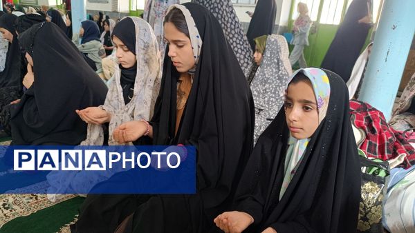 اعتکاف دانش آموزی در شهرستان دیشموک