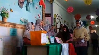 انتخابات شورای دانش‌آموزی در دبستان دین و دانش دامغان