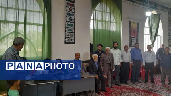 برگزاری چهاردهمین دوره انتخابات ریاست جمهوری در روستای تاج آباد شهرستان داورزن 