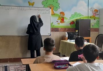 کلاس های تابستانی در دبستان پسرانه ۱۵ خرداد۲ اسلامشهر،آغاز شد