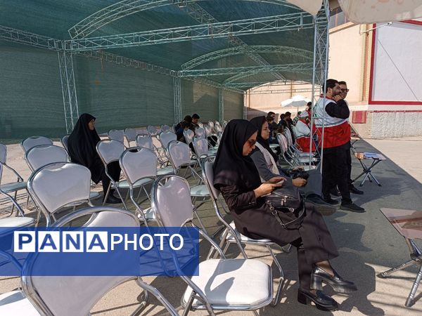 افتتاحیه طرح خدمت رسانی هلال احمر به زائران در ایام پایانی صفر 