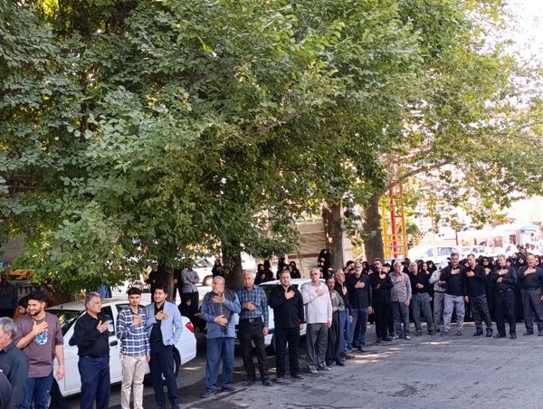 اجتماع جاماندگان اربعین حسینی در اسلام آباد غرب