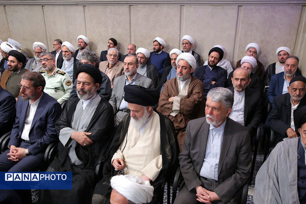 دیدار مسئولان و کارگزاران حج با رهبر انقلاب اسلامی