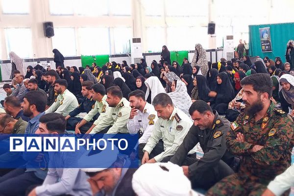 سخنرانی رئیس آموزش پرورش باشت در مراسم نماز جمعه به مناسبت هفته دفاع مقدس و آغاز سال تحصیلی