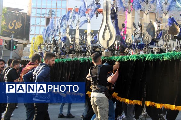 پیوند عمیق فرهنگ و تاریخِ تاسوعای حسینی در امامزاده حلیمه و حکیمه خاتون شهرکرد