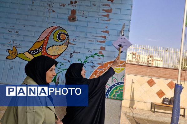 کارگاه تولید محتوا و برپایی نمایشگاه پژوهش در دبستان بانو ابوالوفا ناحیه دو شهرری 