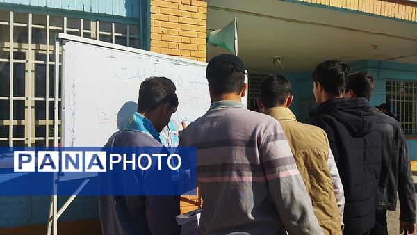 انتخابات شورای دانش آموزی در دبیرستان شاهد ابوذر غفاری نیشابور 