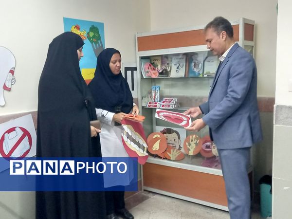 افتتاحیه اتاق بهداشت در دبستان شهید ترابی