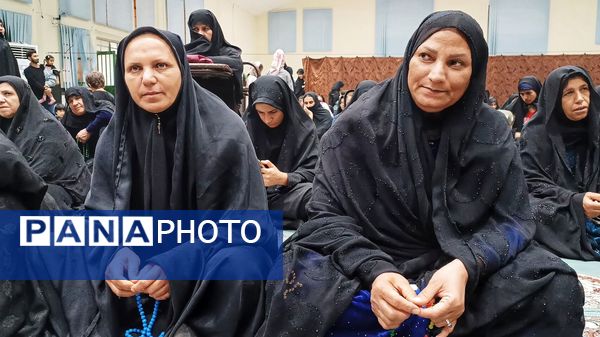  مراسم باشکوه عزاداری شب هفتم محرم در شهرستان مارگون