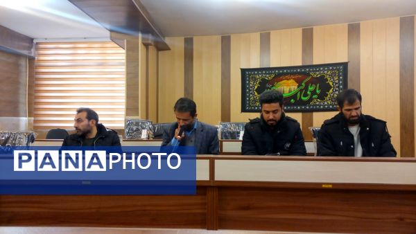 برگزاری جلسه مراسم معنوی اعتکاف