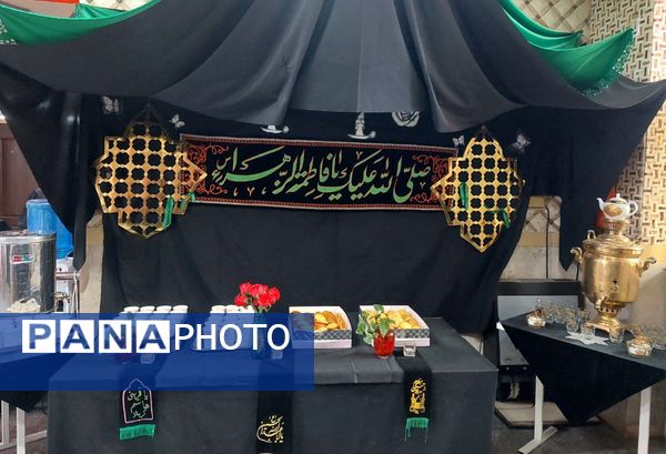 وقتی دبیرستان شهید همت بوی غربت حضرت مادر گرفت