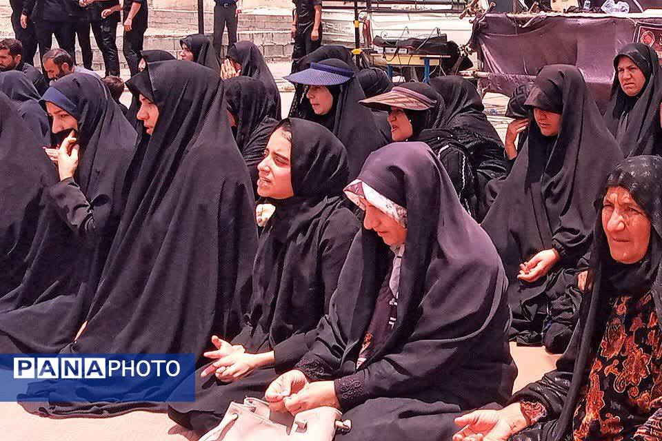 نماز ظهر عاشورا در شهرستان باشت