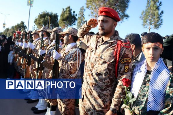 تشییع شهدای گمنام در جاجرم