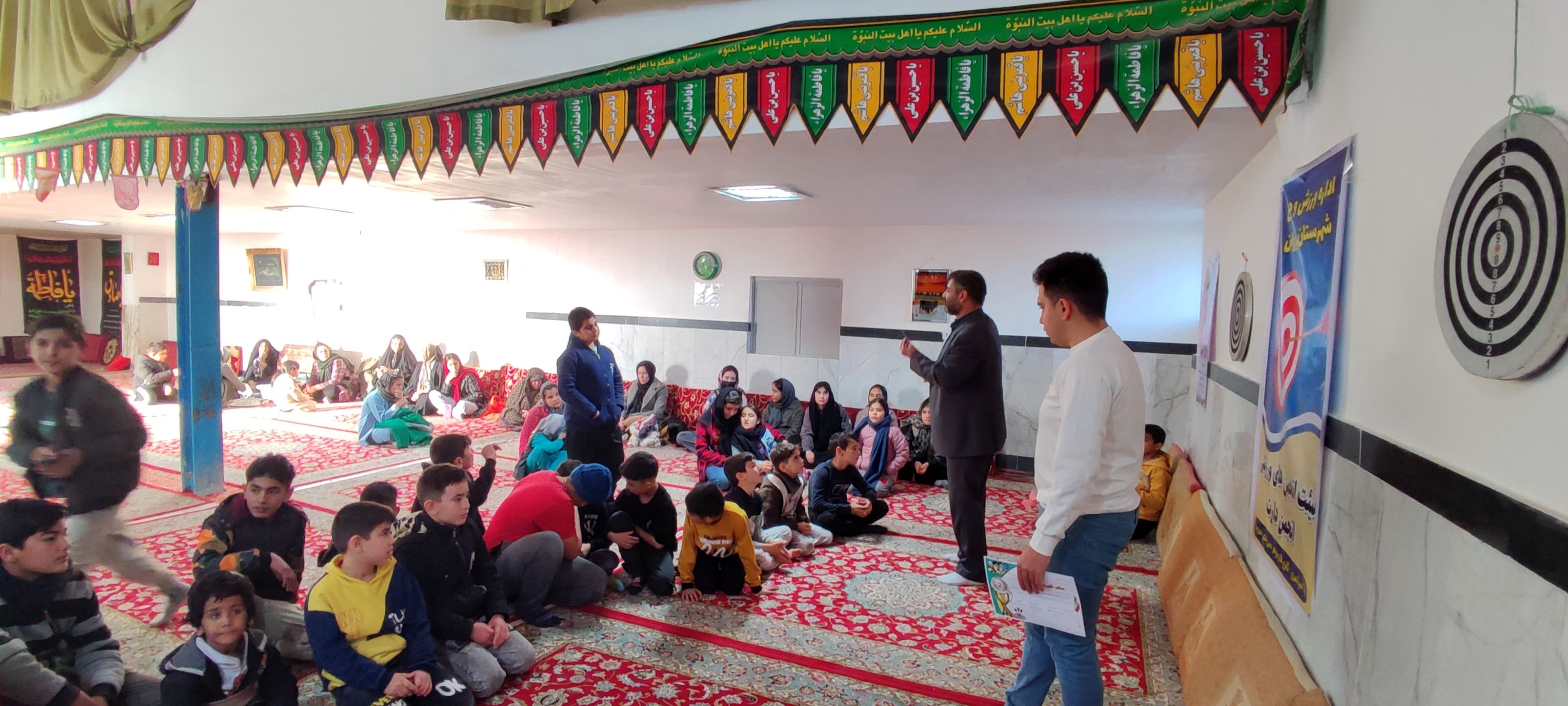 برگزاری مسابقات استعدادیابی دارت در روستای تنسوان شیروان