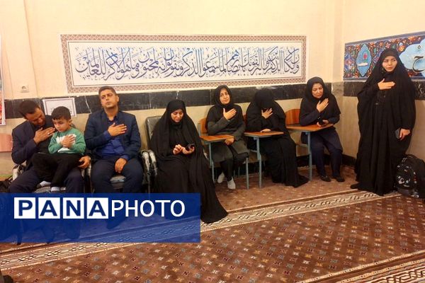مراسم عزاداری نوگلان فاطمی در دارالقرآن حجت الاسلام قرائتی
