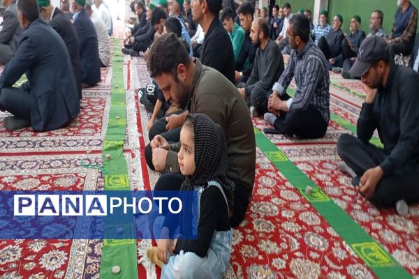 اقامه نماز جمعه در اول ماه محرم در مسجد جامع شهر بار 
