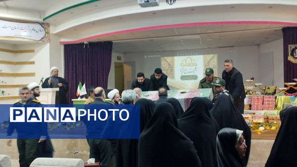 مراسم استقبال تشییع وداع و تکریم شهید خوشنام در خلیل آباد 