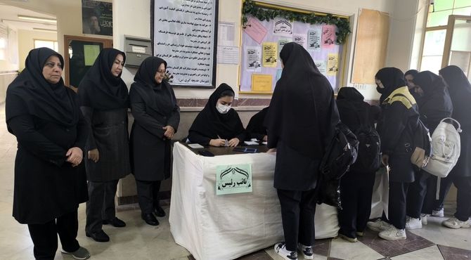 انتخابات شوراهای دانش آموزی در شهرستان چرداول