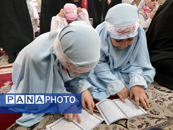 برگزاری آیین اعتکاف در مصلی رشت