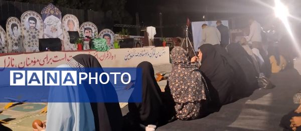 اولین گرامیداشت شهدای دانش‌‌آموز در شمیل بندرعباس