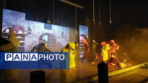 نمایش بزرگ از ابلیس تا صهیون در نیشابور 