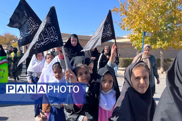 شهادت حضرت فاطمه (س) در مدارس شهر سورمق