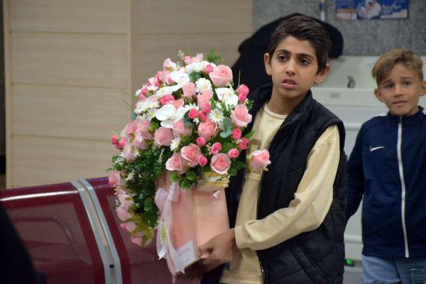 آیین استقبال باشکوه از آتوسا گلشاد نژاد، قهرمان طلای کاراته ایران در کرمانشاه