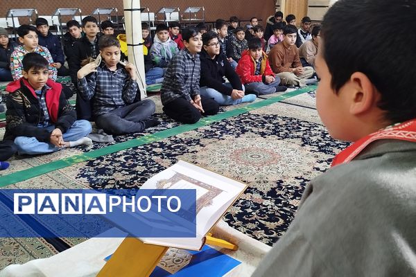 گرامیداشت شهادت حضرت زینب (س) و آیین یادواره شهید امیرحسین زمانی در مسجد ولیعصر(ع)اسلامشهر