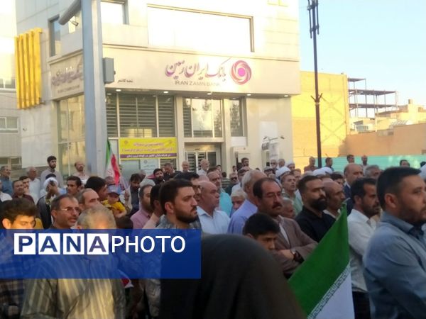 ملت ایران سکوت نخواهد کرد