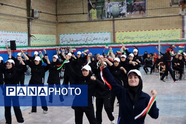افتتاحیه المپیاد ورزشی درون مدرسه ای 