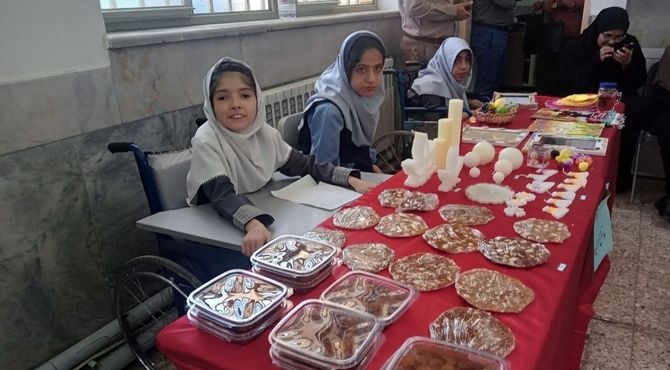 کلاس‌های اوقات فراغت تابستانی در مدرسه چند معلولیتی کوشا 