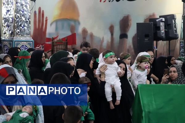 همایش شیرخوارگان حسینی در بجنورد 