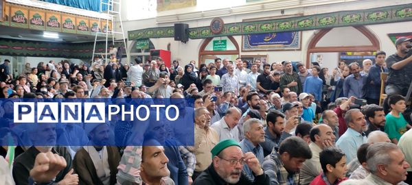 اجتماع بزرگ شیروانی‌ها در محکومیت جنایات صهیونسیتها با سخنرانی «سحر امامی»