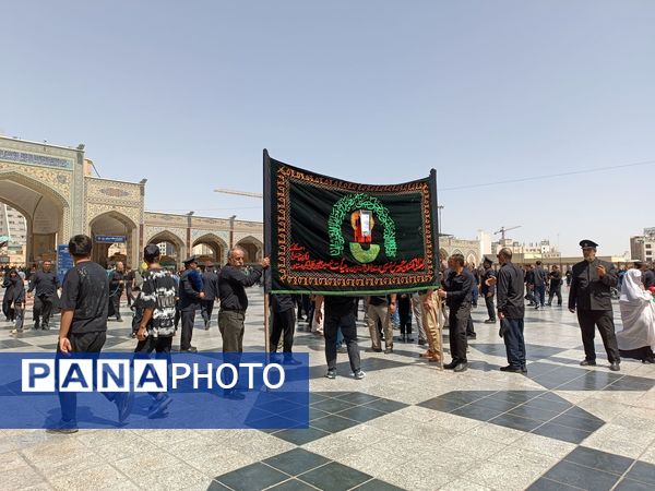 مراسم پیاده‌روی جاماندگان اربعین در مشهد
