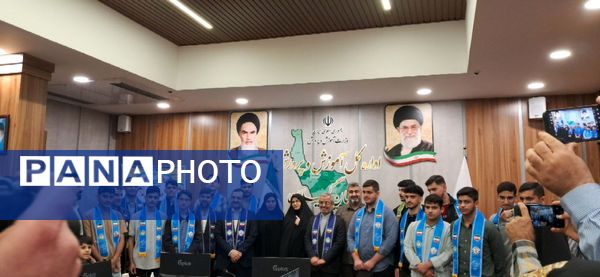 ۱۴ نوجوان گیلانی با بدرقه باشکوه راهی حج عمره شدند