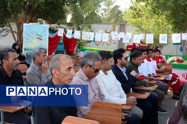 زنگ پدافند غیرعامل در مدارس قلعه‌گنج نواخته شد