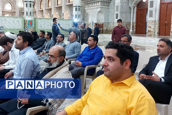 برگزاری آیین تجدید میثاق فرهنگیان با آرمان‌های امام خمینی(ره) با حضور وزیر آموزش و پرورش 