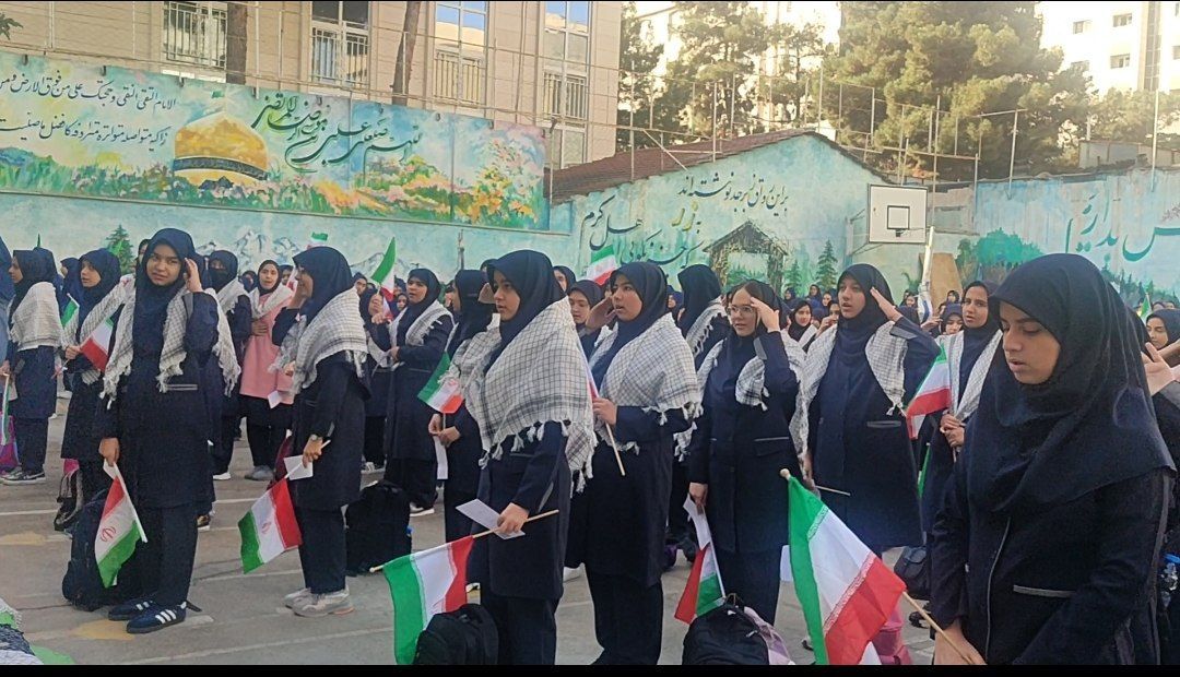 زنگ مهر ، نوای مقاومت در دبیرستان شاهد تکتم مشهد 