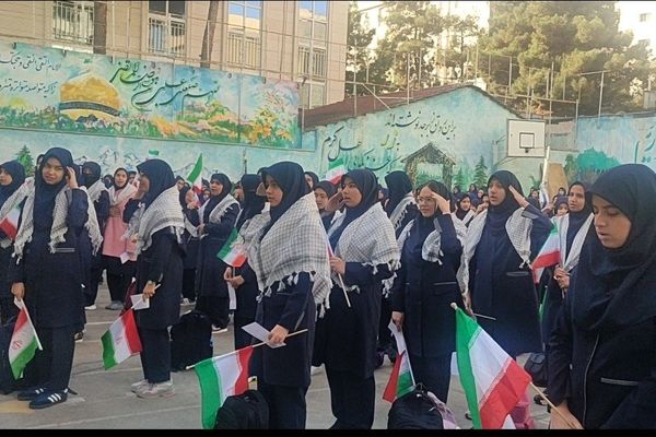 زنگ مهر ، نوای مقاومت در دبیرستان شاهد تکتم مشهد 