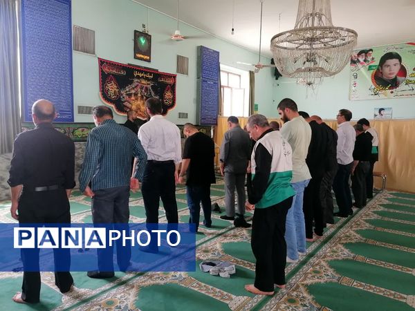 برپایی موکب عاشورایی اربعین حسینی در شیروان