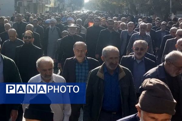 راهپیمایی محکومیت جنایات اسرائیل در قائمشهر