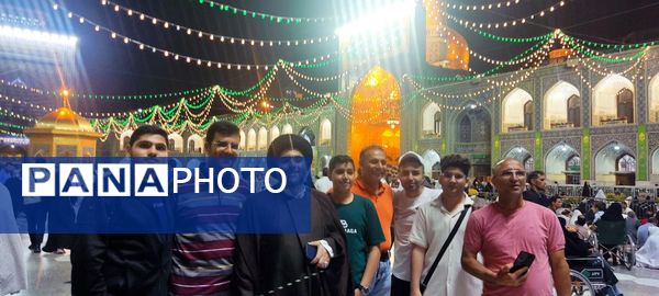 سفر معنوی دانش‌آموزان سما کاشان به مشهد مقدس در دهه کرامت
