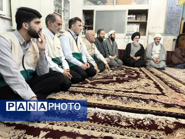 حضور خادمین رضوی در اعتکاف تشکیلاتی سازمان