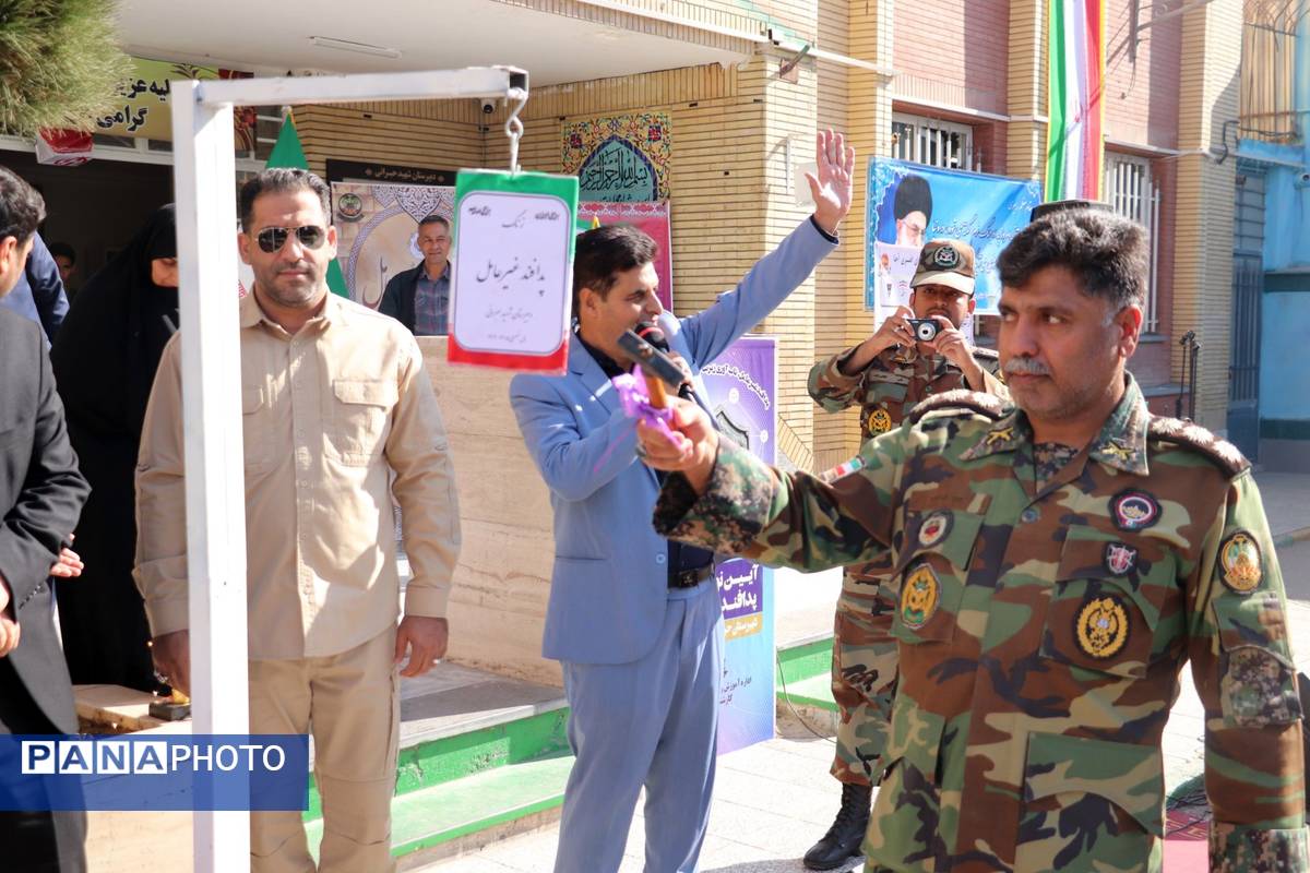 نواخته شدن زنگ «پدافند غیرعامل و استکبارستیزی» در ناحیه ۳ مشهد مقدس