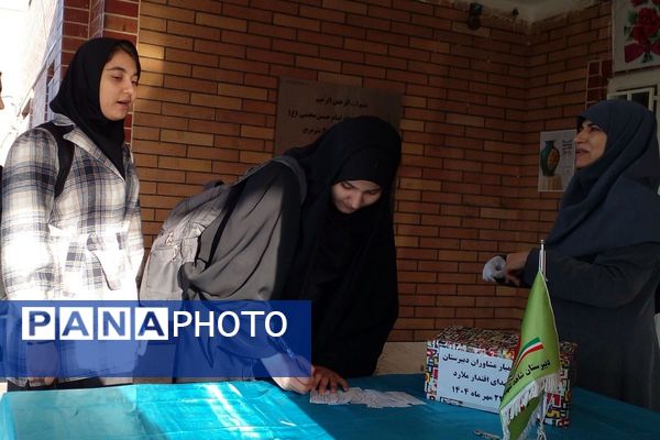 انتخابات همیاران مشاور در مدارس شهرستان ملارد 