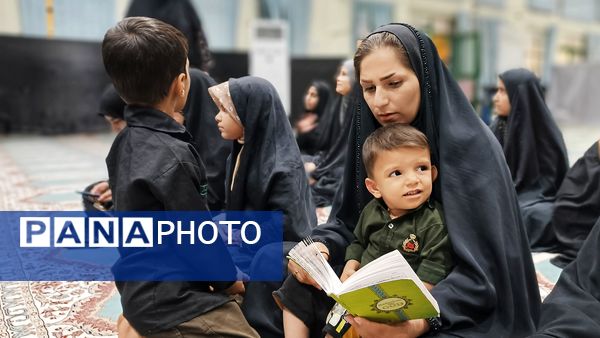  مراسم پرفیض زیارت عاشورا در شب چهارم محرم در مارگون